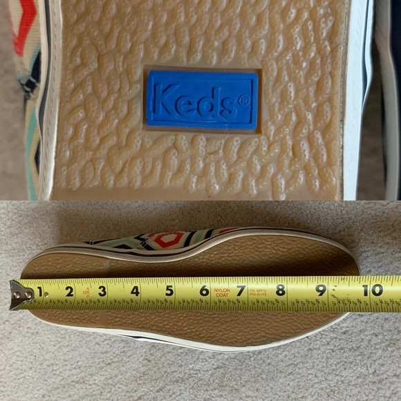 KEDS x Kate Spade New York Pointer/LE Champion Lacelss Slip ons, 7.5 - Picture 14 of 15
